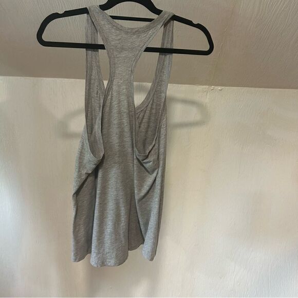 Fabletics  Aventura Gray Racerback Tank Top - Picture 4 of 8